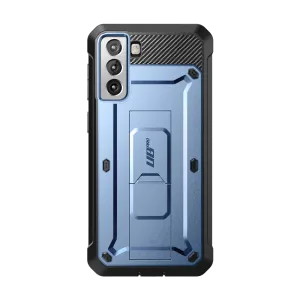 Luxury Feel Galaxy S22 Unicorn Beetle PRO Rugged Case-Metallic Blue  Today Only!