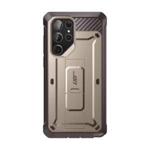 Luxury Feel Galaxy S23 Ultra Unicorn Beetle PRO Rugged Case-Cream  Going Fast!