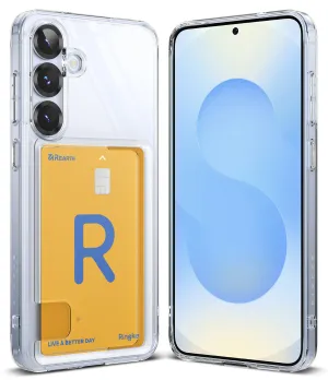 Luxury Feel Galaxy S25 Case | Fusion Card  Last Chance!