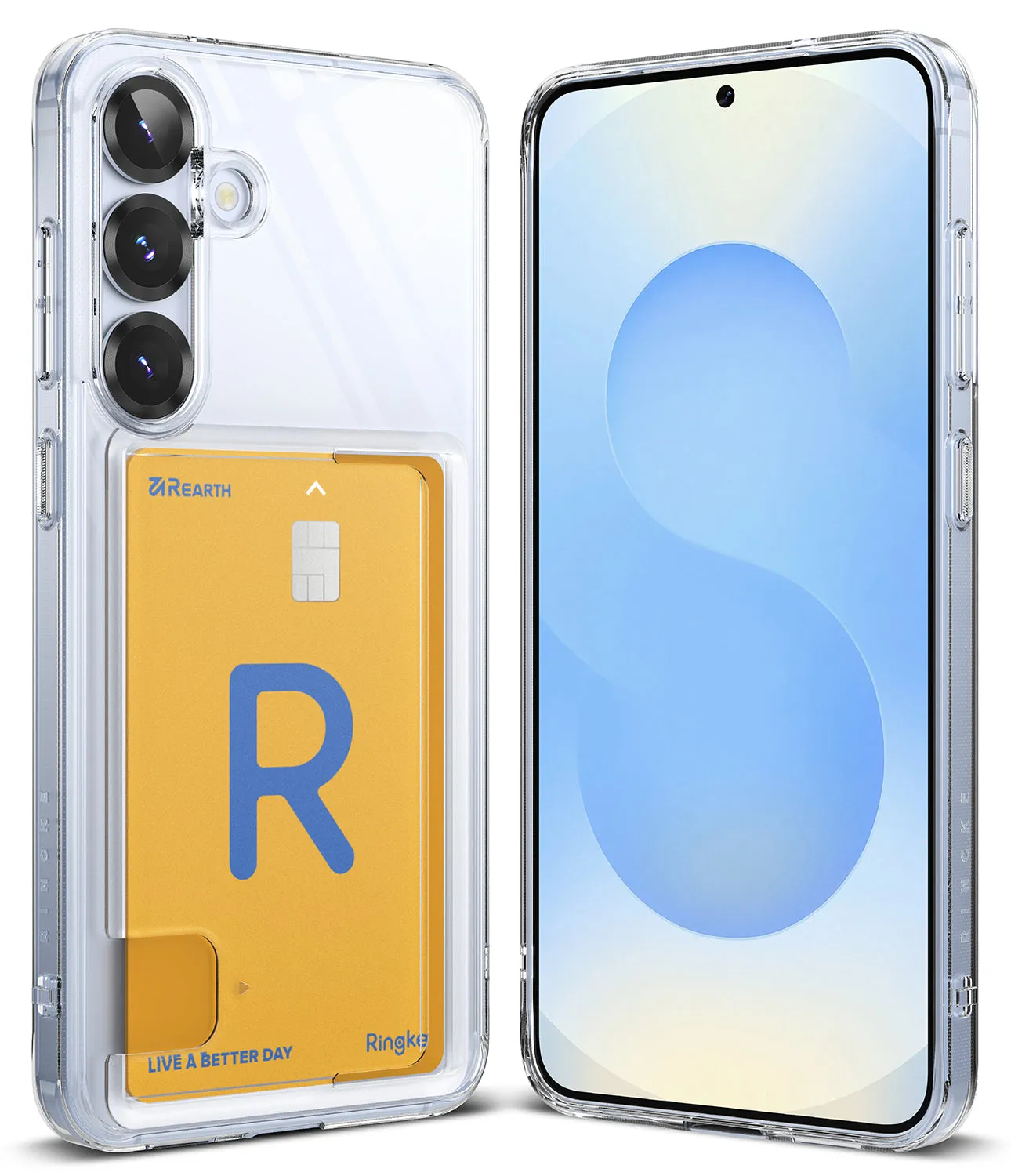 Luxury Feel Galaxy S25 Case | Fusion Card  Last Chance!