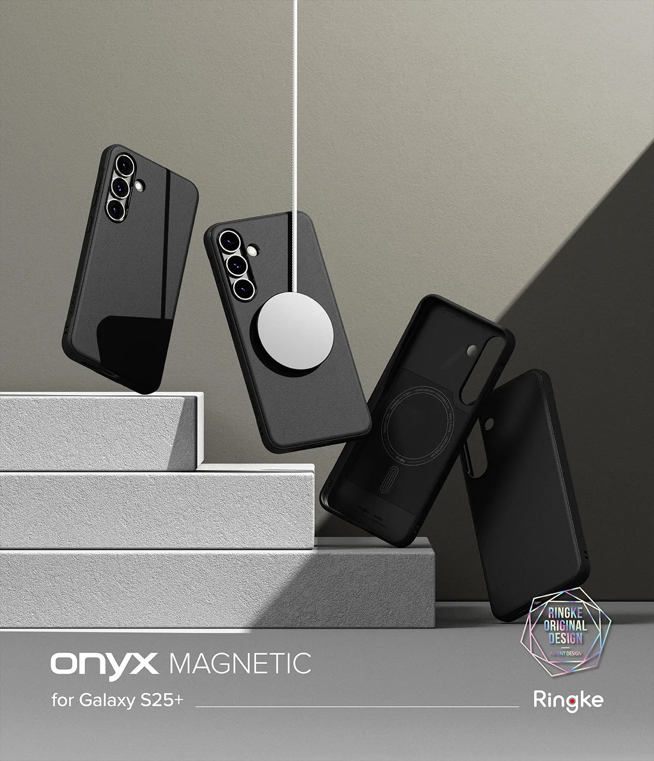 Luxury Feel Galaxy S25 Plus Case | Onyx Magnetic  Almost Gone!