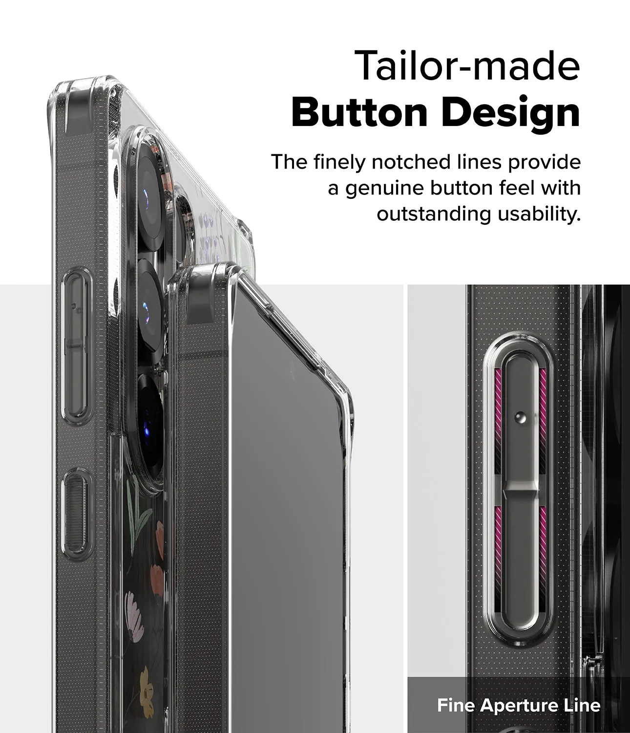 Luxury Feel Galaxy S25 Ultra Case | Fusion Design [Dry Flowers]  Limited Stock!