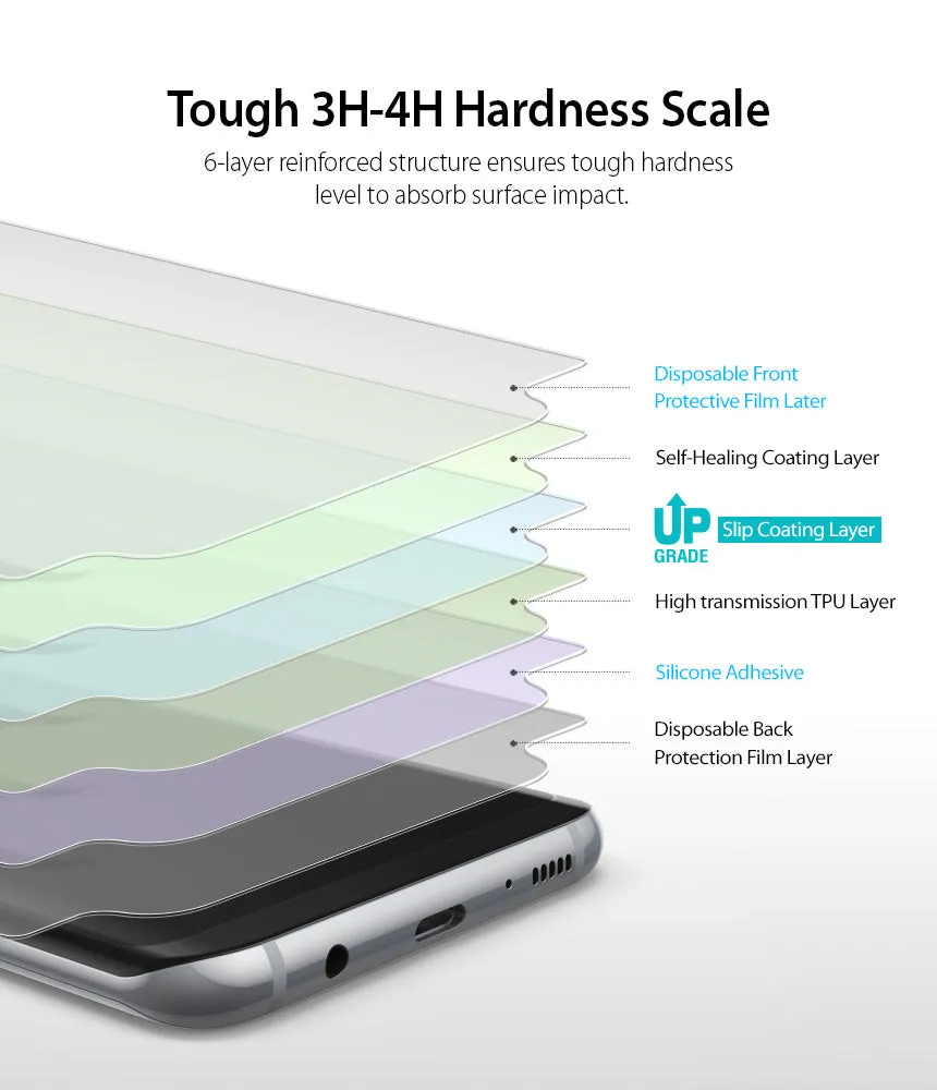 Luxury Feel Galaxy S8 Plus Screen Protector | Full Cover (2P)  Last Chance!