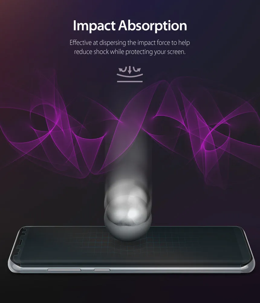 Luxury Feel Galaxy S8 Plus Screen Protector | Full Cover (2P)  Last Chance!