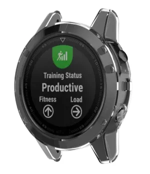 Luxury Feel Garmin Fenix 5 (Plus) TPU Case (Transparent)  Stylish & Comfortable