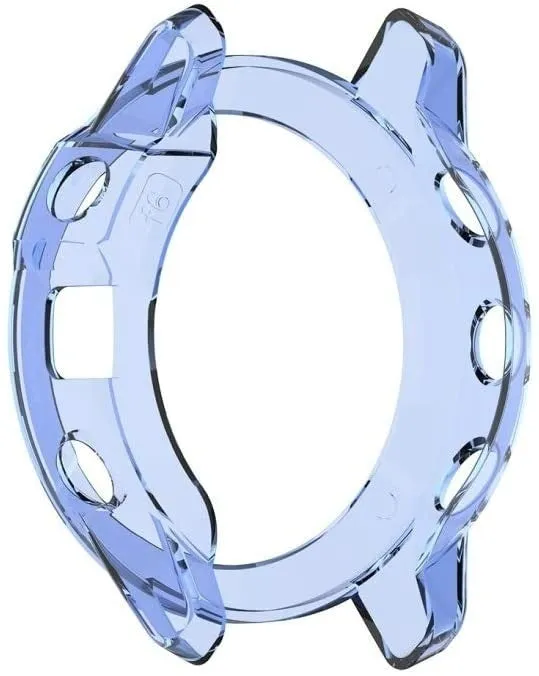 Luxury Feel Garmin Fenix 5x TPU Case (Transparent Blue)  Limited Stock!