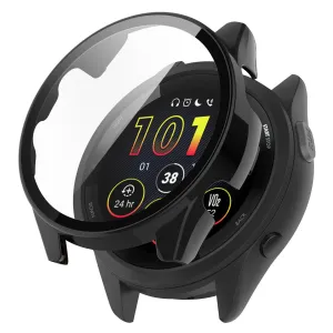 Luxury Feel Garmin Forerunner 265s Hard Case with Glass (Black)  Going Fast!