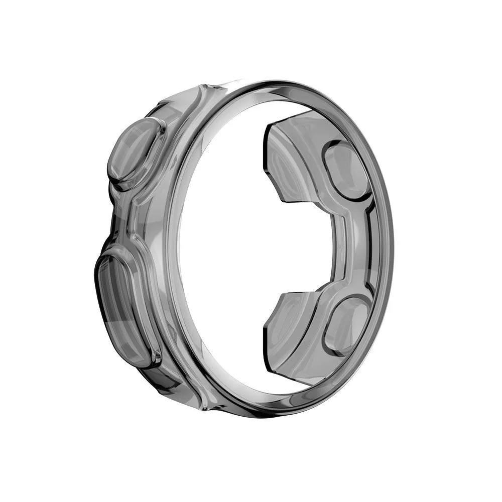 Luxury Feel Garmin Forerunner 735xt TPU Case (Transparent Black)  Today Only!