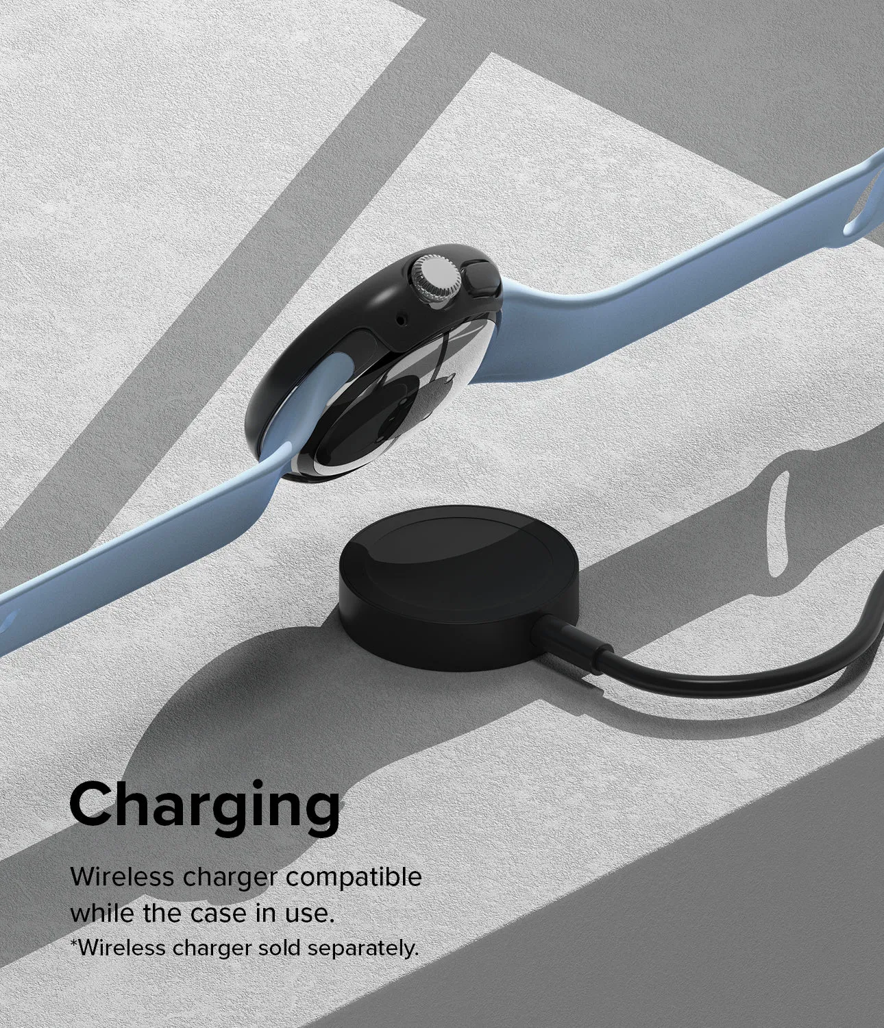Luxury Feel Google Pixel Watch 2 | Slim (2P) - Clear/Matte Black  Going Fast!