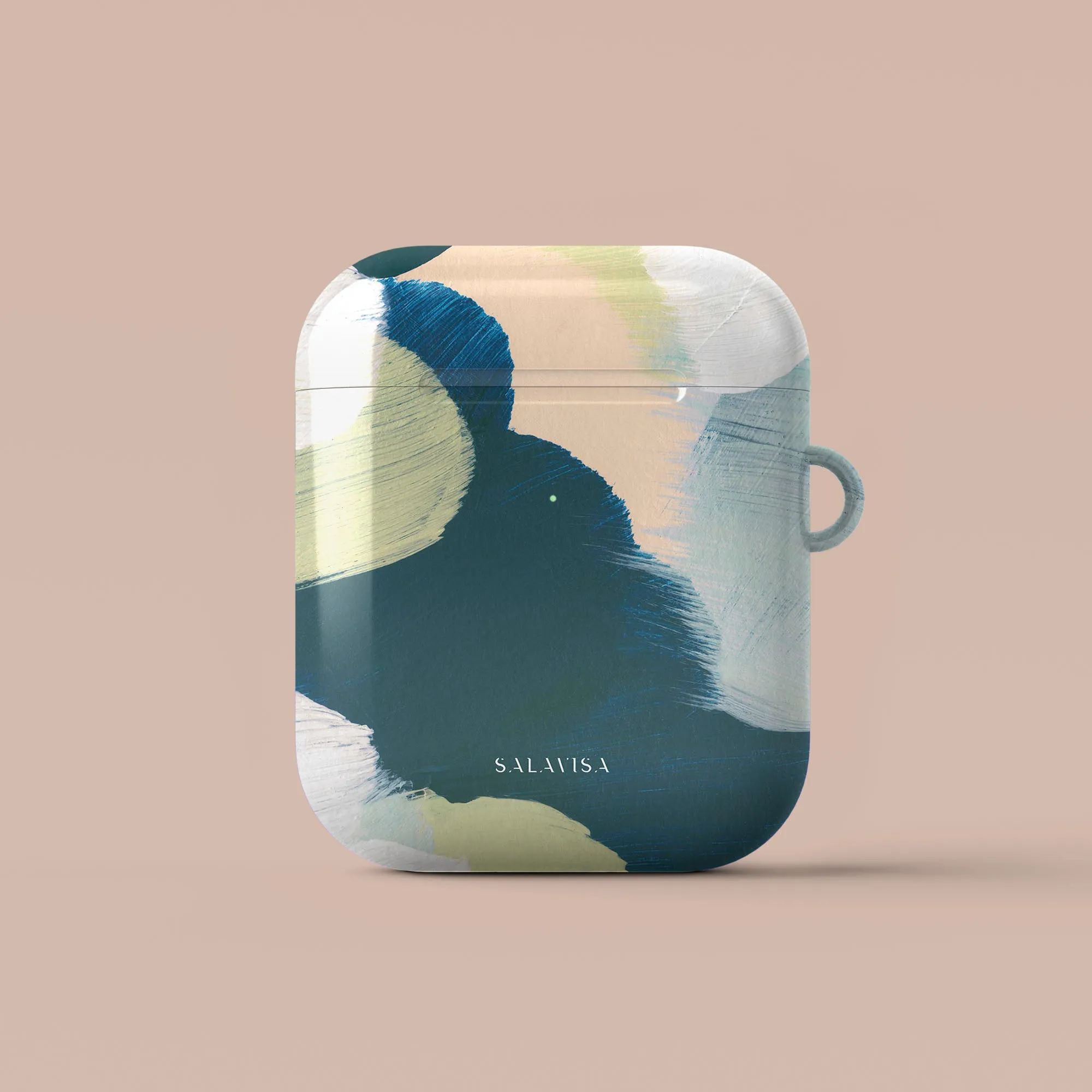 Luxury Feel Green Canvas AirPods Case  Today Only!