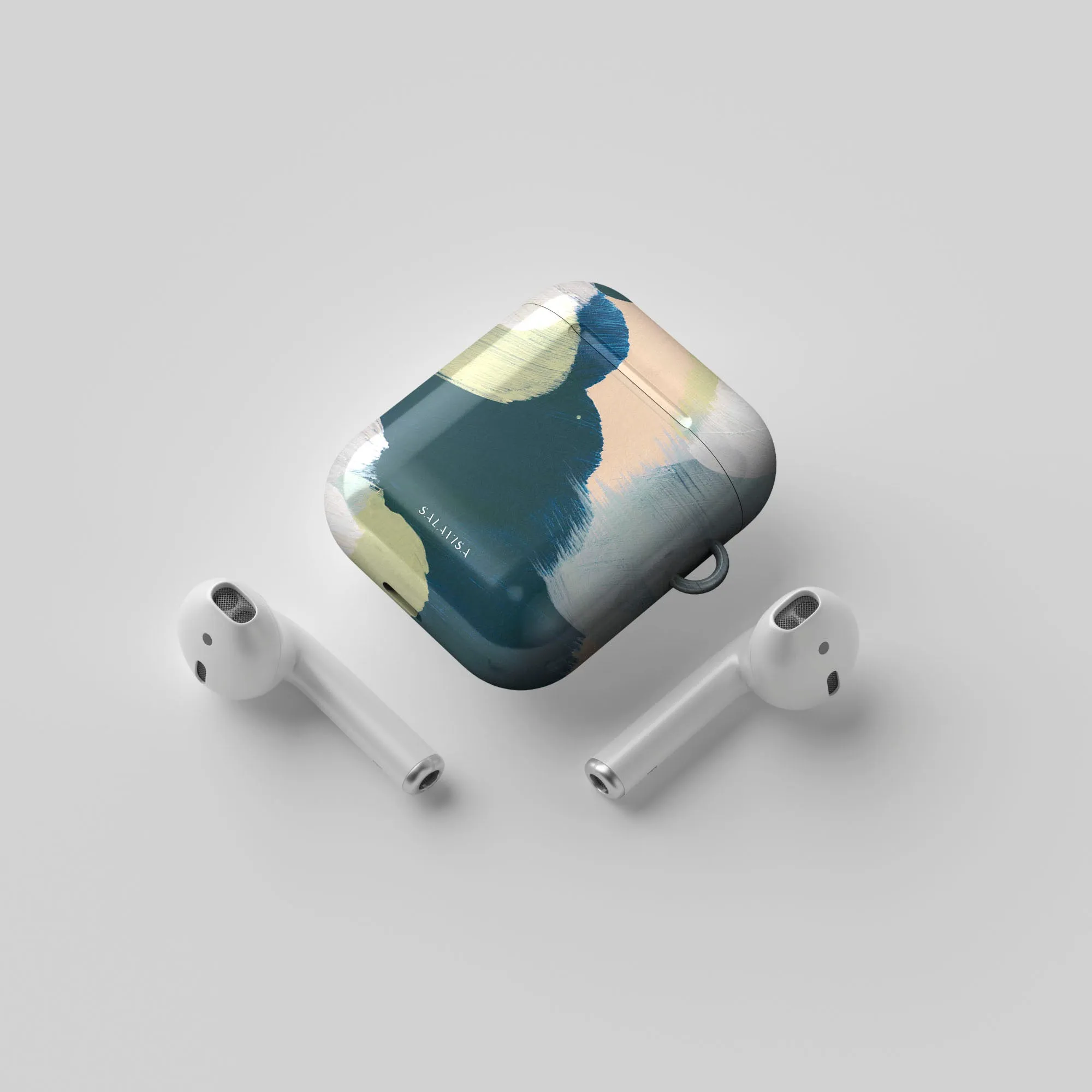 Luxury Feel Green Canvas AirPods Case  Today Only!