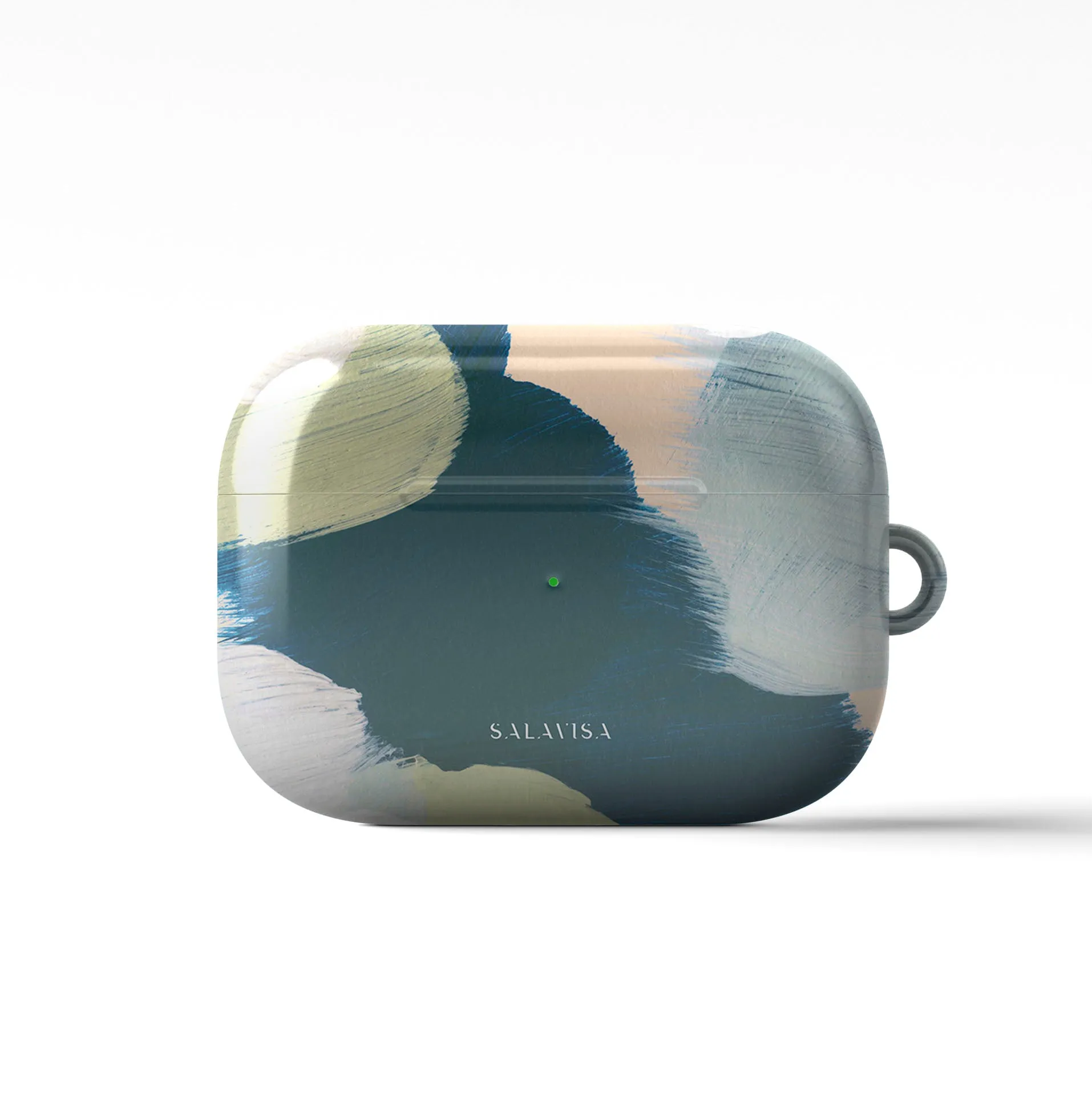Luxury Feel Green Canvas AirPods Case  Today Only!
