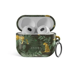 Luxury Feel Green Cheetah AirPods Case  Last Chance!
