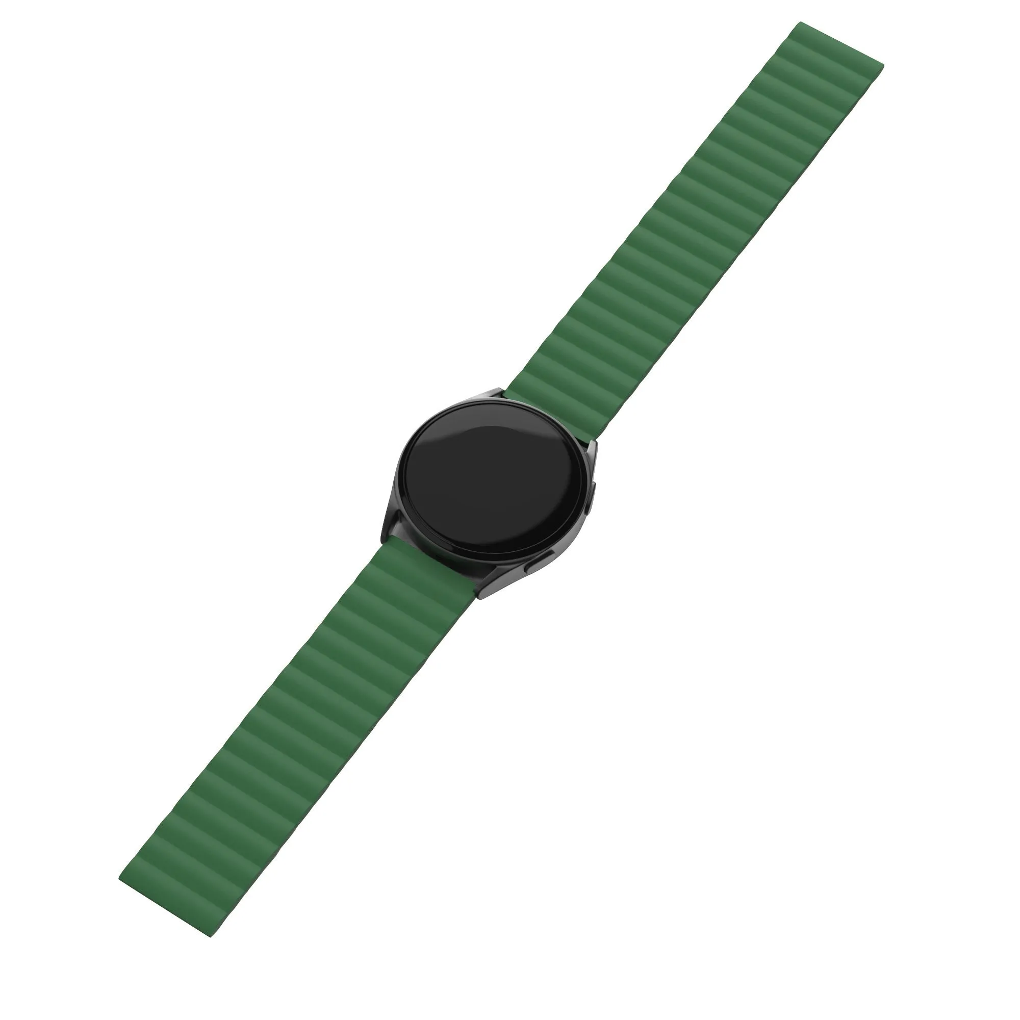 Luxury Feel Huawei Watch 3 (Pro) Magnetic Silicone Strap (Green)  Almost Gone!