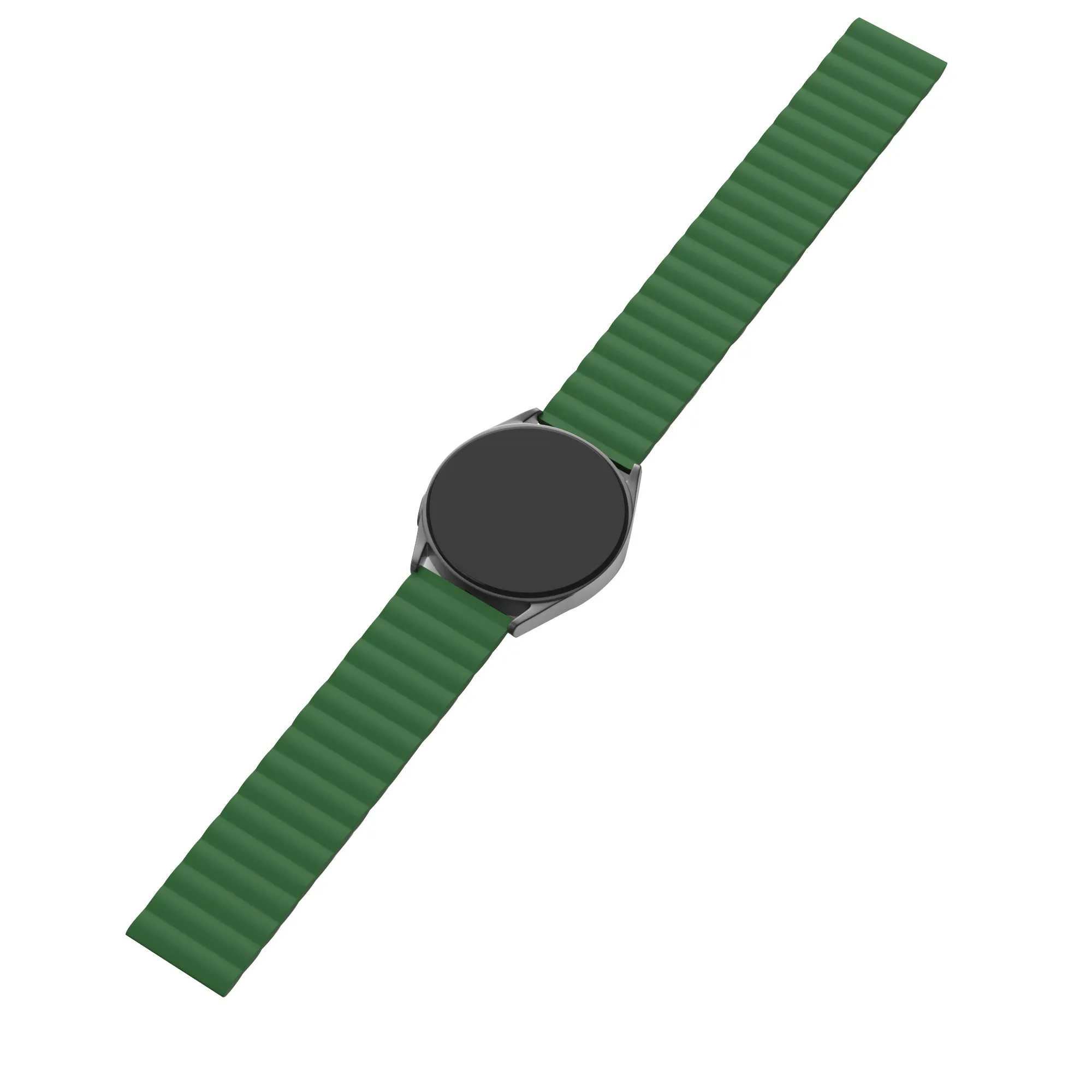 Luxury Feel Huawei Watch 3 (Pro) Magnetic Silicone Strap (Green)  Almost Gone!