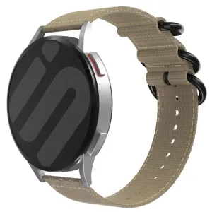 Luxury Feel Huawei Watch 3 (Pro) Nylon Strap with Buckle (Khaki)  Ends Soon!