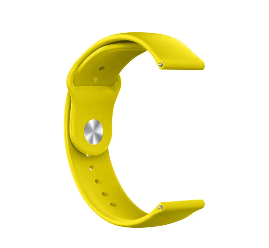 Luxury Feel Huawei Watch 3 (Pro) Sport Strap (Yellow)  Last Few Pieces!