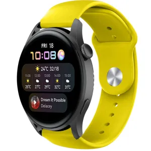 Luxury Feel Huawei Watch 3 (Pro) Sport Strap (Yellow)  Last Few Pieces!
