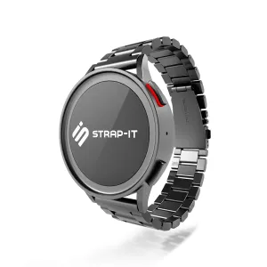 Luxury Feel Huawei Watch 3 (Pro) Steel Strap (Dark Grey)  Limited Availability!