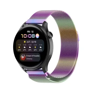 Luxury Feel Huawei Watch 3/3 Pro Milanese Strap (Pearlescent)  Today Only!