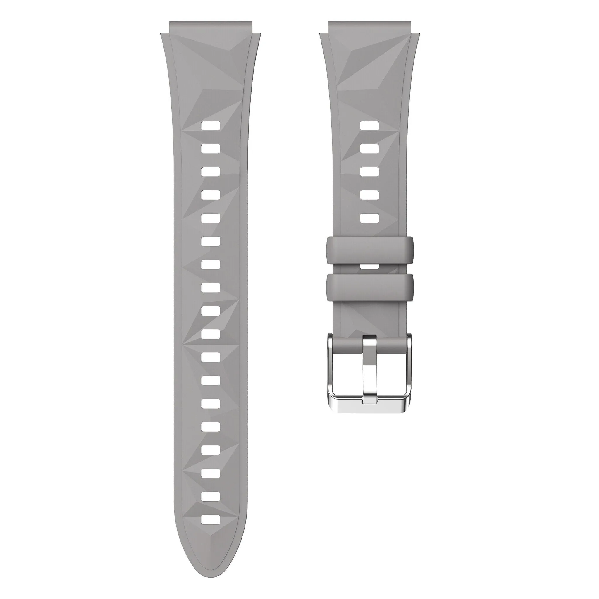 Luxury Feel Huawei Watch 5 - 42mm Premium Silicone Strap (Dark Grey)  Limited Availability!