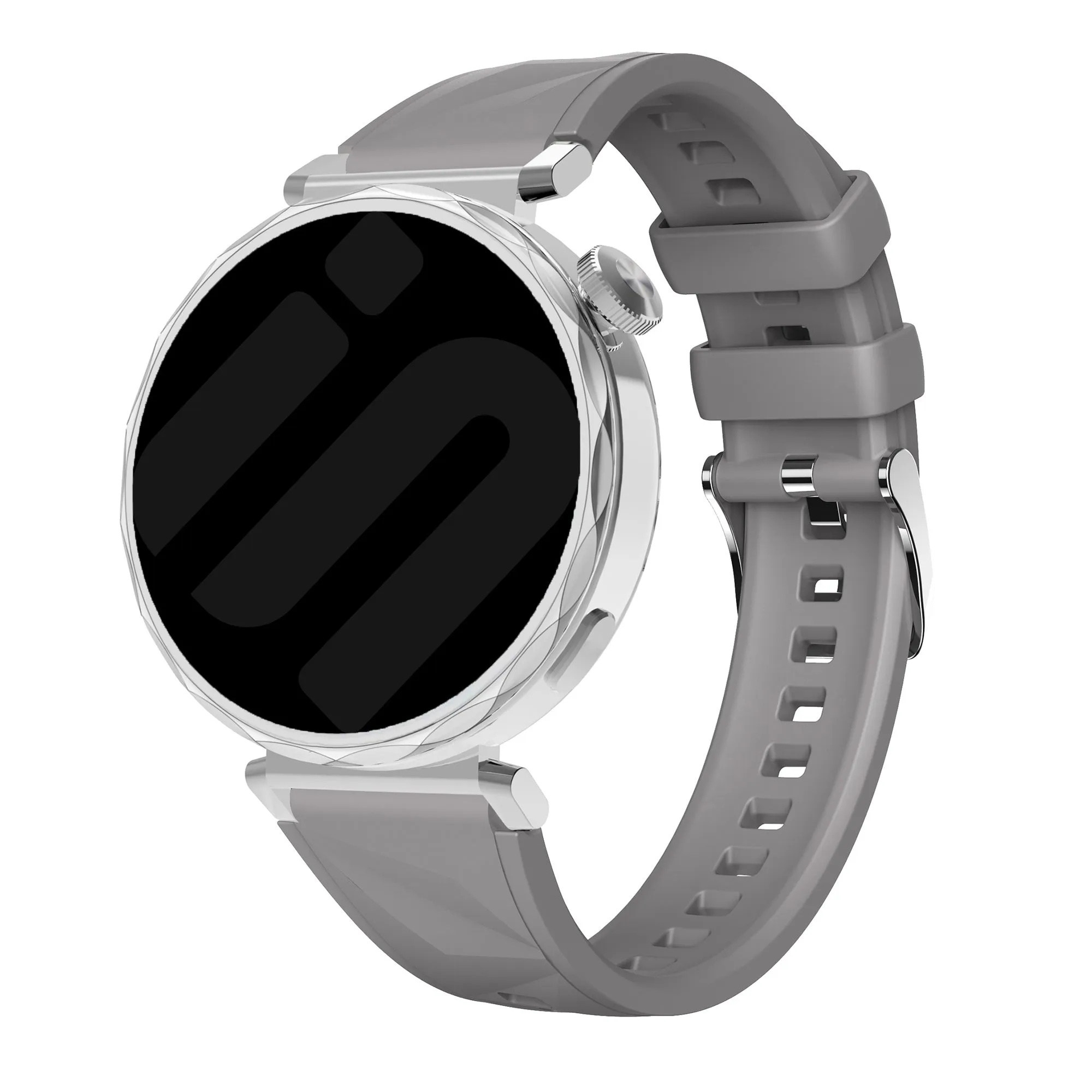 Luxury Feel Huawei Watch 5 - 42mm Premium Silicone Strap (Dark Grey)  Limited Availability!