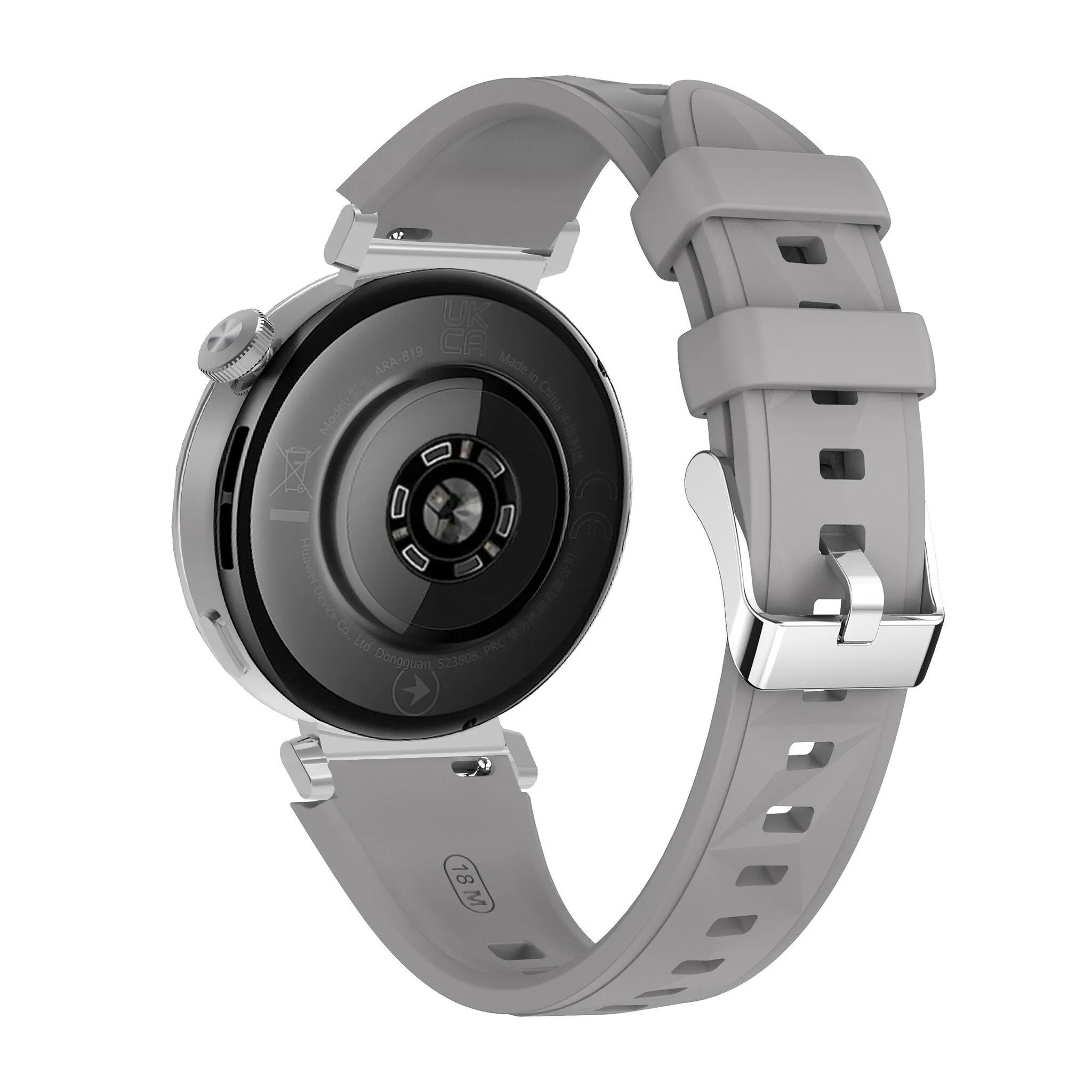 Luxury Feel Huawei Watch 5 - 42mm Premium Silicone Strap (Dark Grey)  Limited Availability!