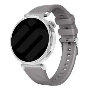 Luxury Feel Huawei Watch 5 - 42mm Premium Silicone Strap (Dark Grey)  Limited Availability!