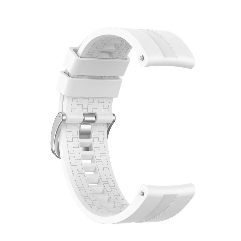 Luxury Feel Huawei Watch 5 - 46mm Extreme Silicone Strap (White)  Going Fast!