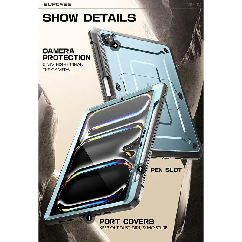 Luxury Feel iPad Air 11 Inch (2024) Unicorn Beetle Pro Rugged Case- Arctic Blue  Today Only!