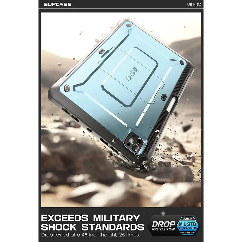 Luxury Feel iPad Air 11 Inch (2024) Unicorn Beetle Pro Rugged Case- Arctic Blue  Today Only!