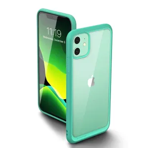 Luxury Feel iPhone 11 6.1 inch Unicorn Beetle Style Slim Clear Case-Green  Last Chance!