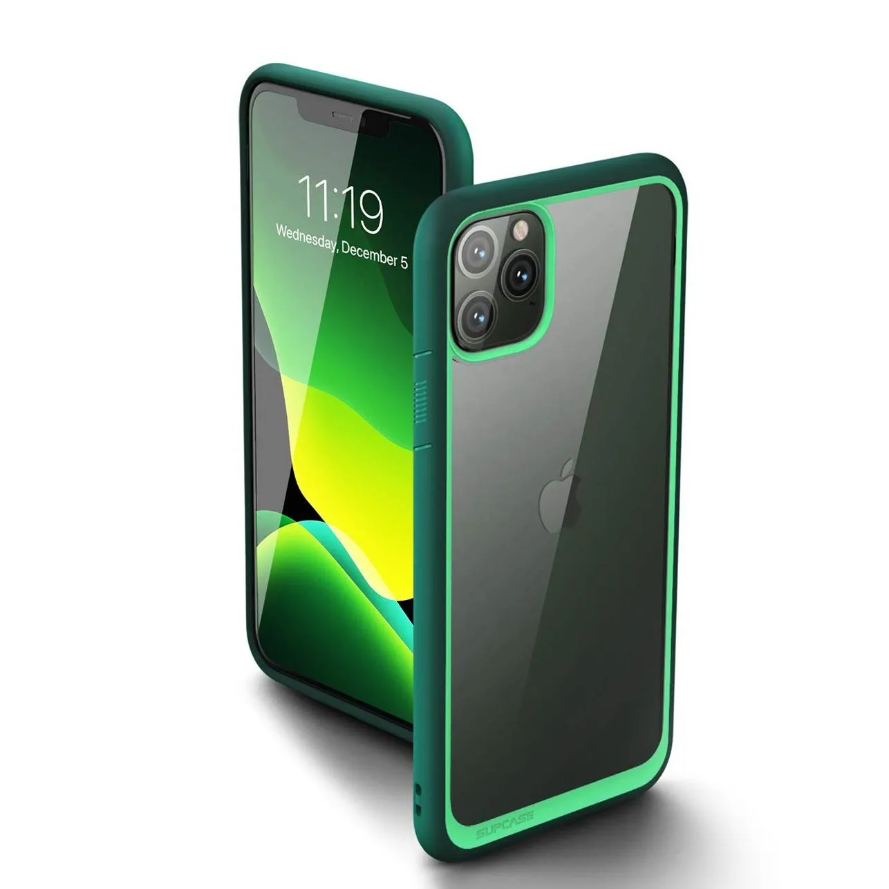Luxury Feel iPhone 11 Pro Max 6.5 inch Unicorn Beetle Style Clear Case-Green  Last Chance!