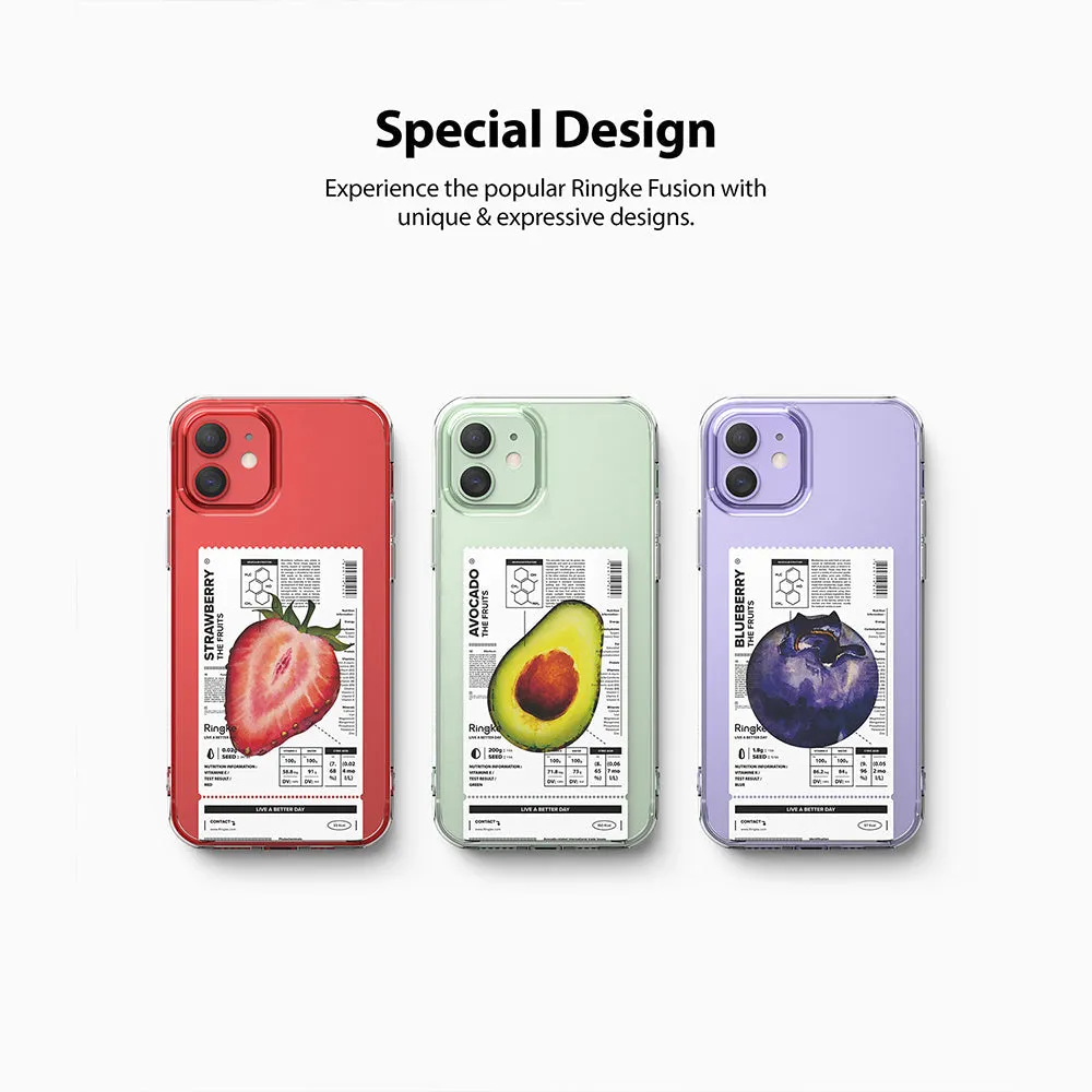 Luxury Feel iPhone 12 / 12 Pro Case | Fusion Design Fruit  Almost Sold Out!