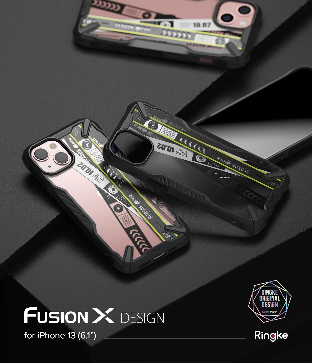 Luxury Feel iPhone 13 Case | Fusion-X Design - Ticket Band  Almost Sold Out!
