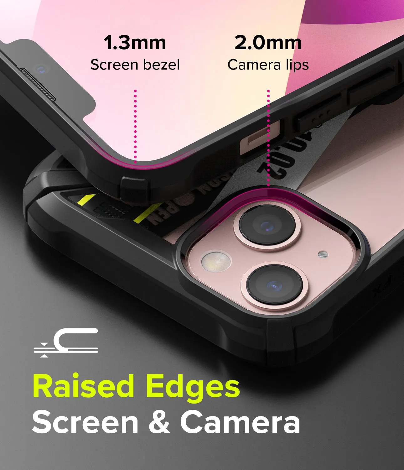 Luxury Feel iPhone 13 Case | Fusion-X Design - Ticket Band  Almost Sold Out!