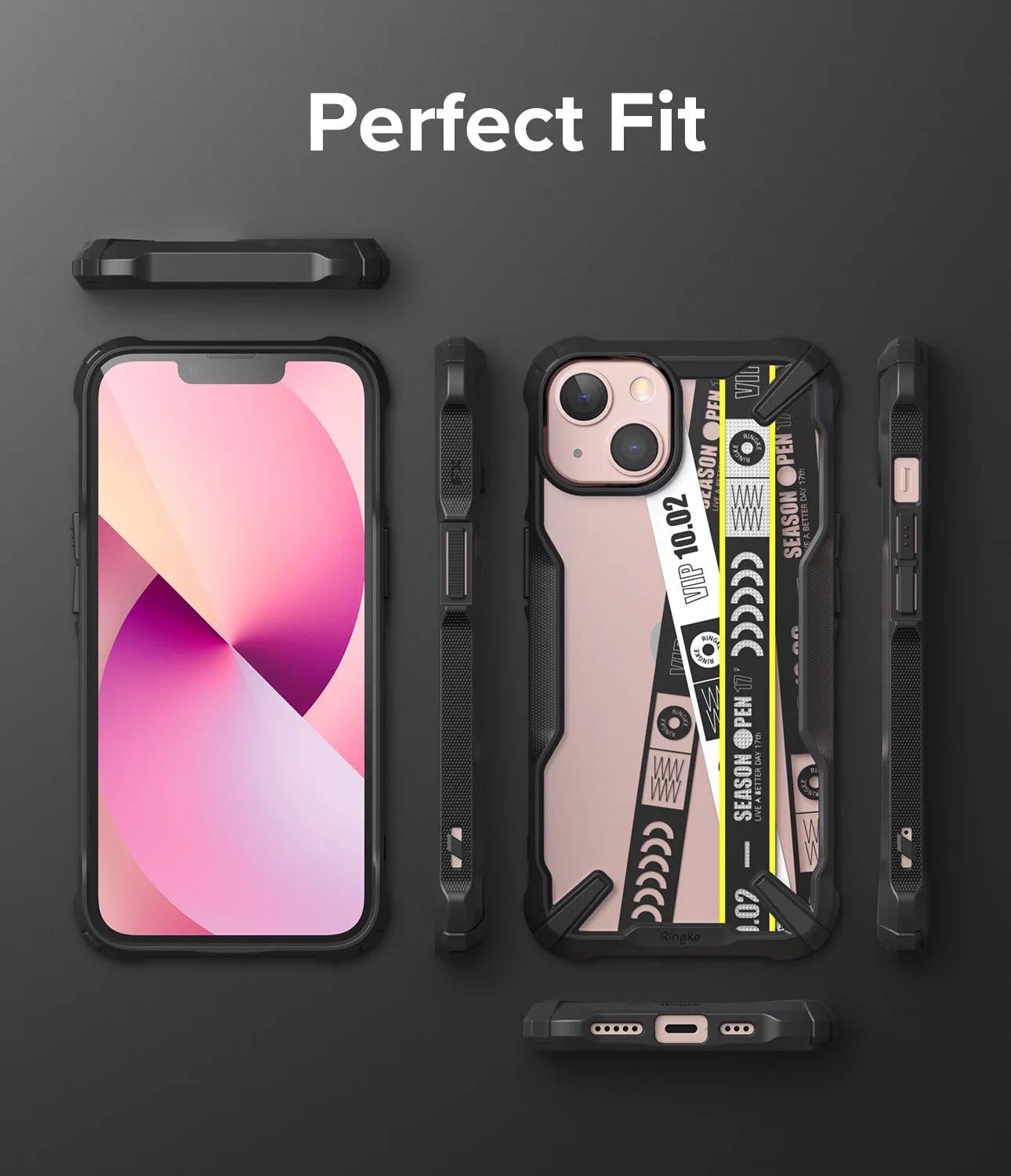 Luxury Feel iPhone 13 Case | Fusion-X Design - Ticket Band  Almost Sold Out!