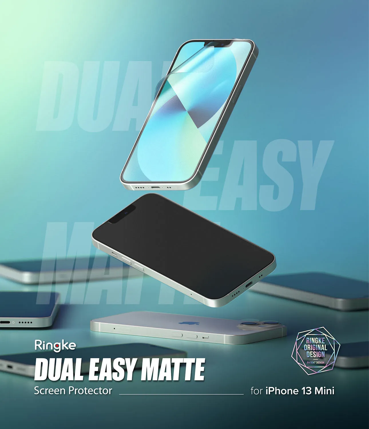 Luxury Feel iPhone 13 Mini Screen Protector | Dual Easy Film Matte  Stylish & Comfortable