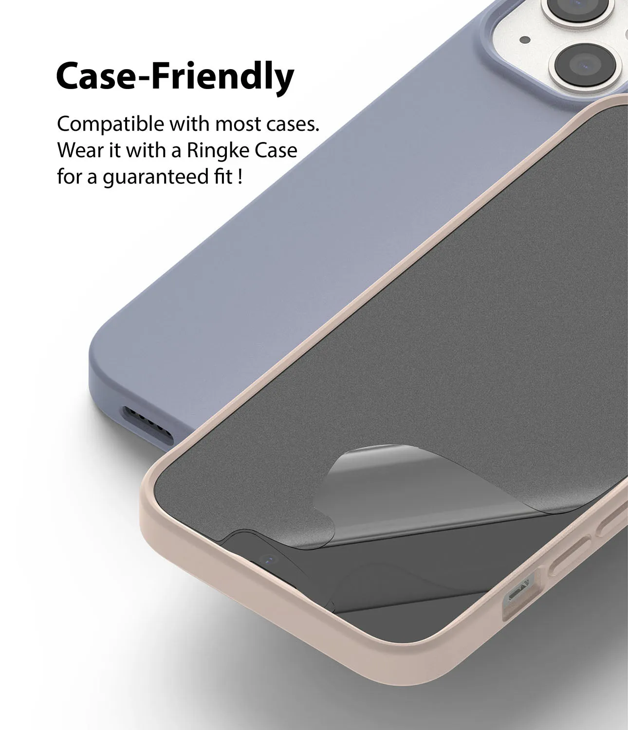 Luxury Feel iPhone 13 Mini Screen Protector | Dual Easy Film Matte  Stylish & Comfortable