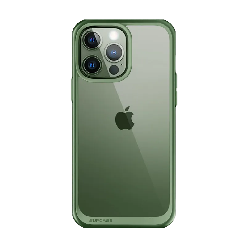 Luxury Feel iPhone 13 Pro Max 6.7 inch Unicorn Beetle Style Slim Clear Case-Green  Almost Gone!