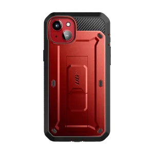 Luxury Feel iPhone 15 6.1 inch Unicorn Beetle PRO Rugged Case-Metallic Red  Today Only!