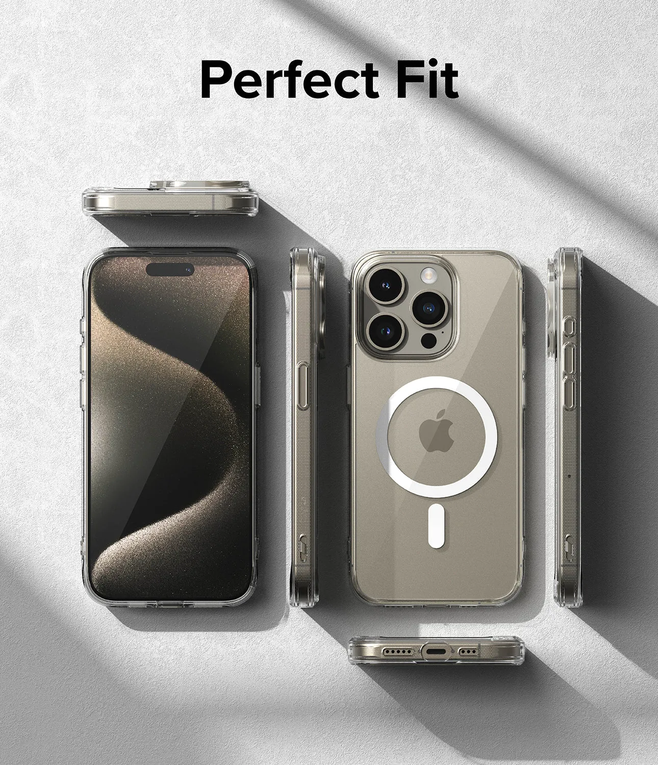 Luxury Feel iPhone 15 Pro Max Case | Fusion Magnetic  Stylish & Comfortable