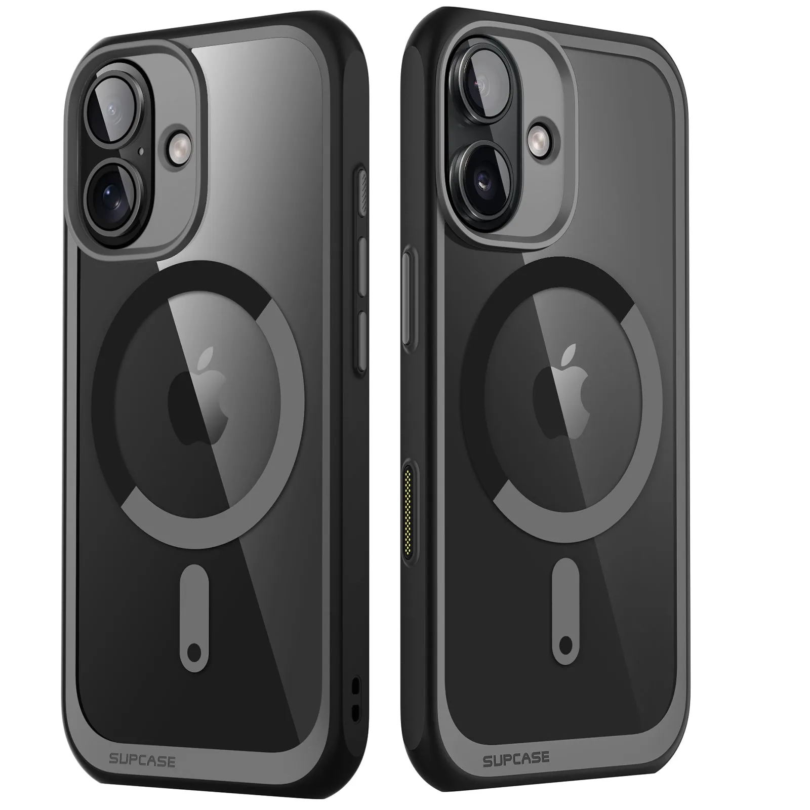 Luxury Feel iPhone 16 6.1 inch Unicorn Beetle MAG Slim Clear MagSafe Camera Control Button Case-Black  Dont Miss Out!