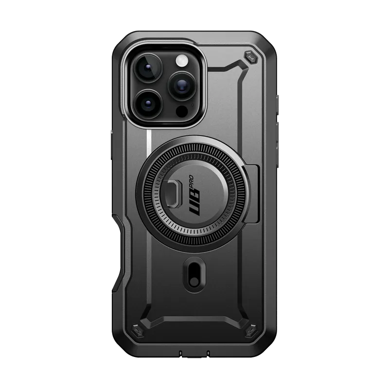 Luxury Feel iPhone 16 Pro Max 6.9 inch Unicorn Beetle PRO MAG Rugged MagSafe Case-Gun Metal  Limited Release!
