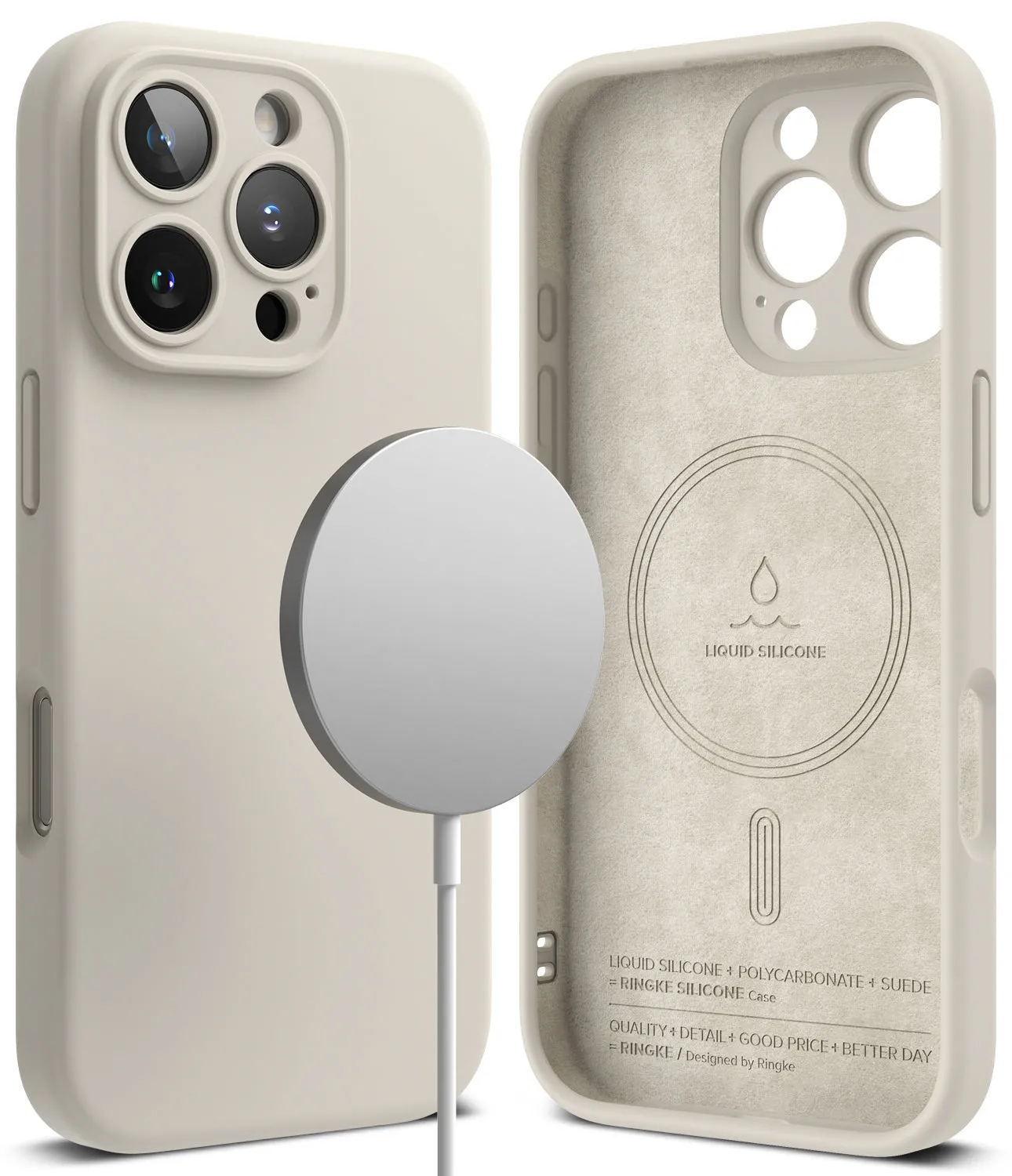 Luxury Feel iPhone 16 Pro Max Case | Silicone Magnetic  Almost Gone!