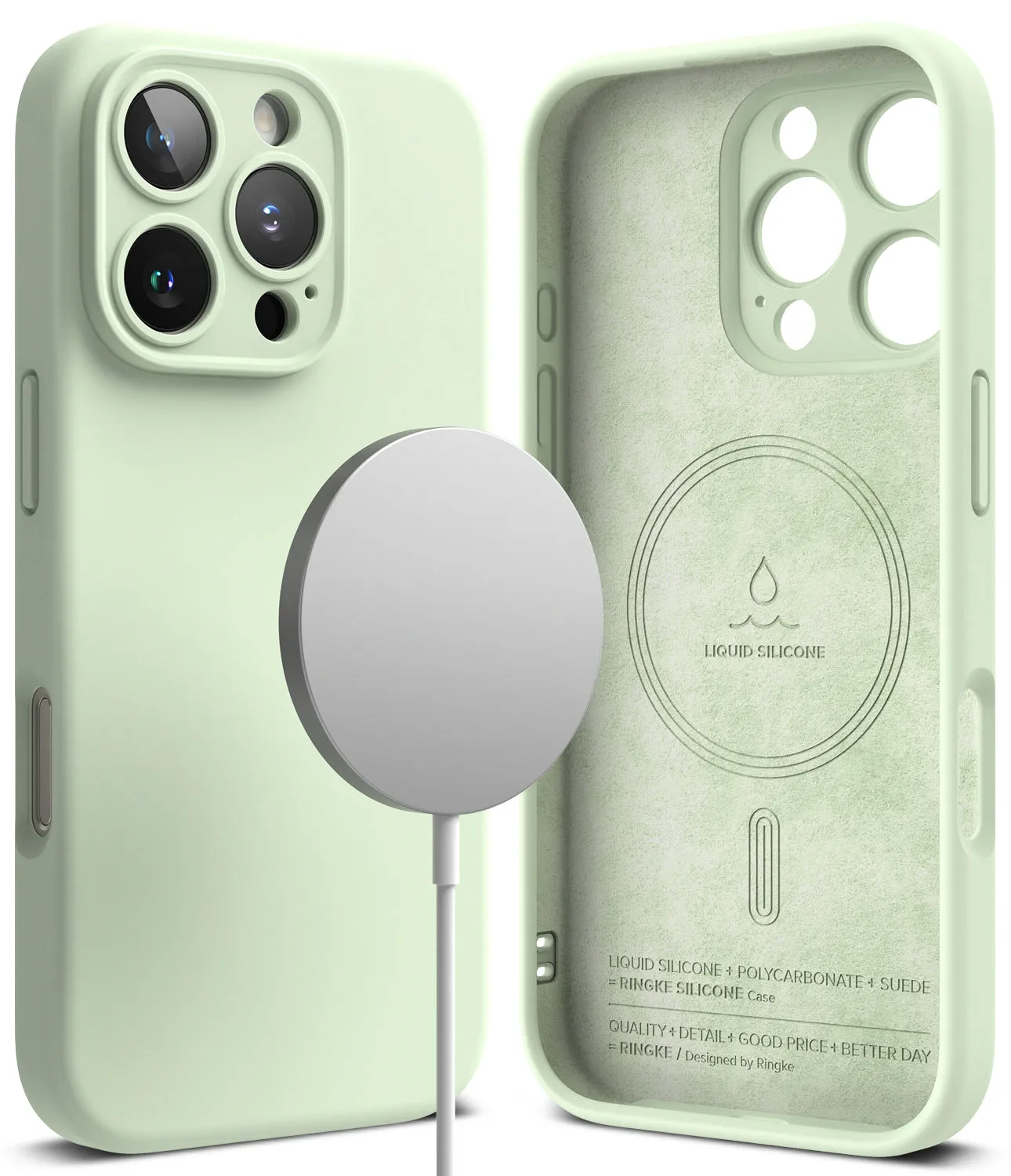 Luxury Feel iPhone 16 Pro Max Case | Silicone Magnetic  Almost Gone!
