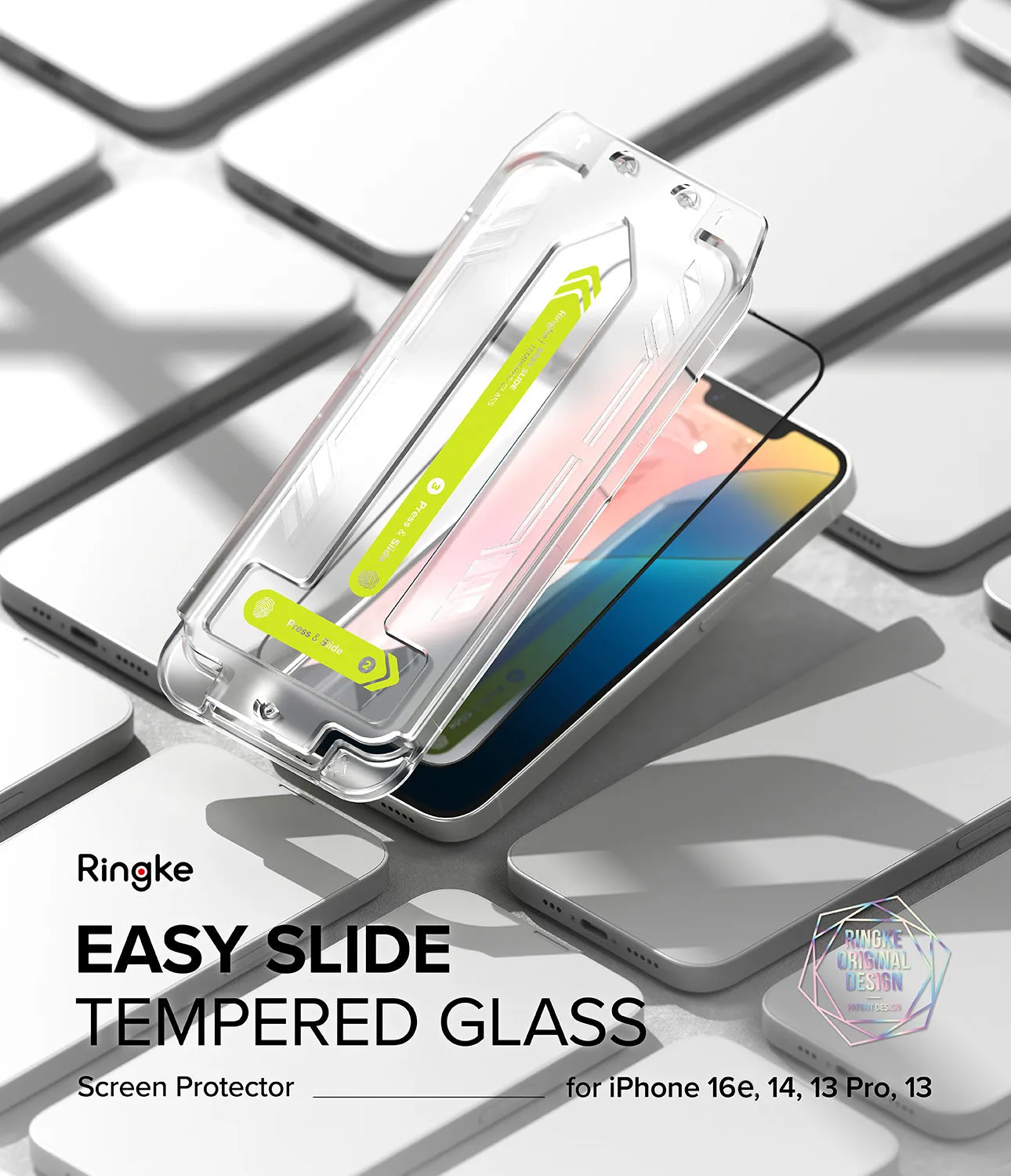 Luxury Feel iPhone 16e Screen Protector | Easy Slide Tempered Glass  Going Fast!