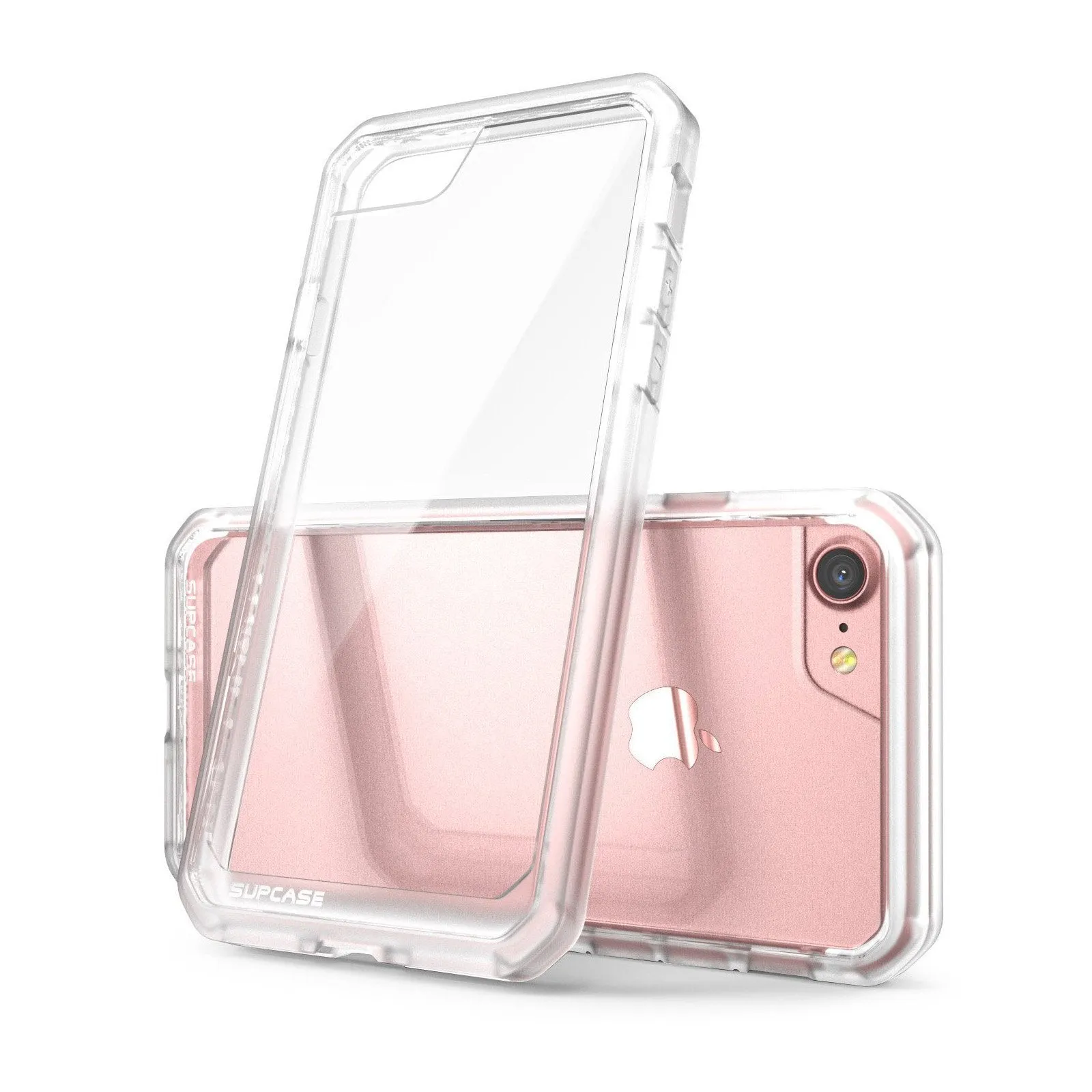 Luxury Feel iPhone 7 / 8 Unicorn Beetle Hybrid Protective Bumper Case-Clear  Last Chance!
