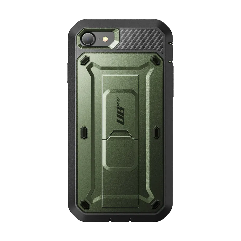 Luxury Feel iPhone 7 / 8 Unicorn Beetle Pro Full-Body Case with Kickstand-Dark Green  Limited Release!