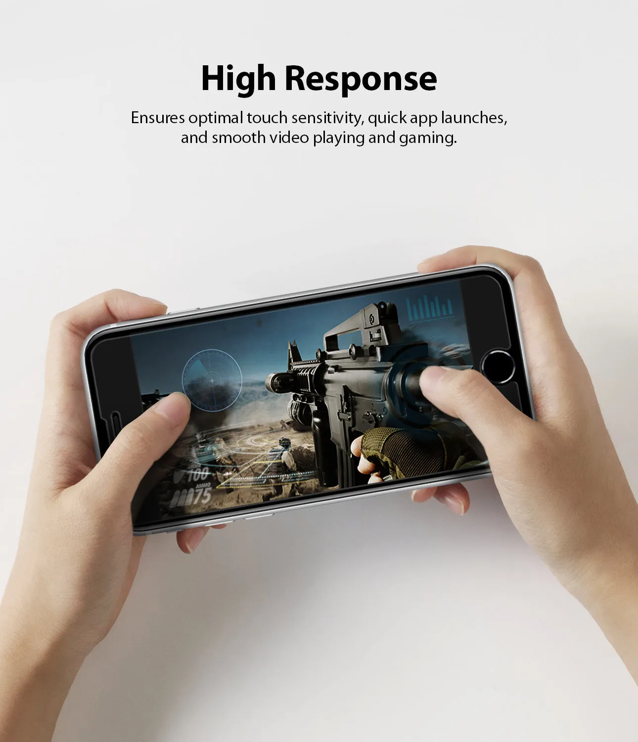Luxury Feel iPhone SE 2022 5G / SE 2020 / 8 / 7 / 6 Screen Protector | Invisible Defender Glass  Limited Stock!
